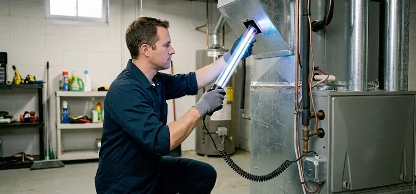 Lantana Package Unit UV Light Installation