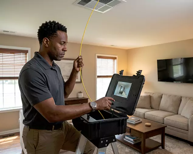 See Inside Your Ductwork Before Cleaning or Repair in Lantana, FL